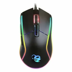 LED gaming-mus CoolBox DeepDarth Must 6400 dpi