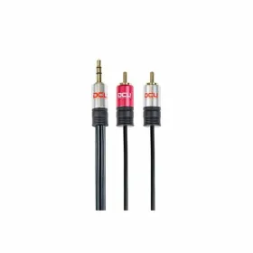 Audiojuhe (3.5mm)-2 RCA Kaabel DCU (3 m)
