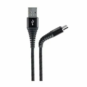 USB-C-kaabel DCU 30402055 Must 1,5 m