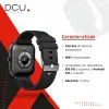 Smartwatch DCU CURVED GLASS PRO 1,83" Black