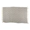 Arti Casa - Herringbone Cotton Blanket 130x170 cm (Black / White)