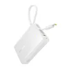 Powerbank Baseus PicoGo Digital Display 10000mAh 45W (biały)