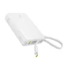 Powerbank Baseus PicoGo Digital Display 10000mAh 45W (biały)