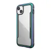 X-Doria Raptic Shield - Aluminum Case for iPhone 14 Plus (Drop-Tested 3m) (Iridescent)
