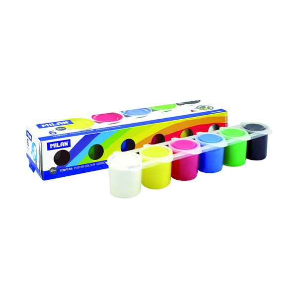 Tempera Milan Blue White Multicolour Paint