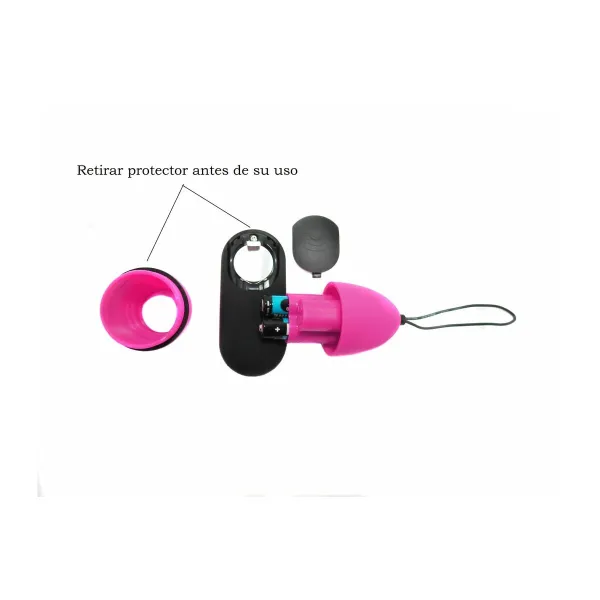 Vibrators Egg Virgite Rozā