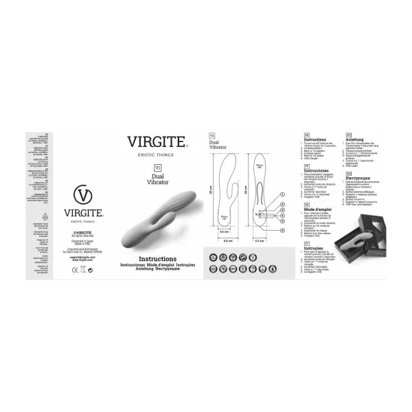 Vibrators Virgite Zils