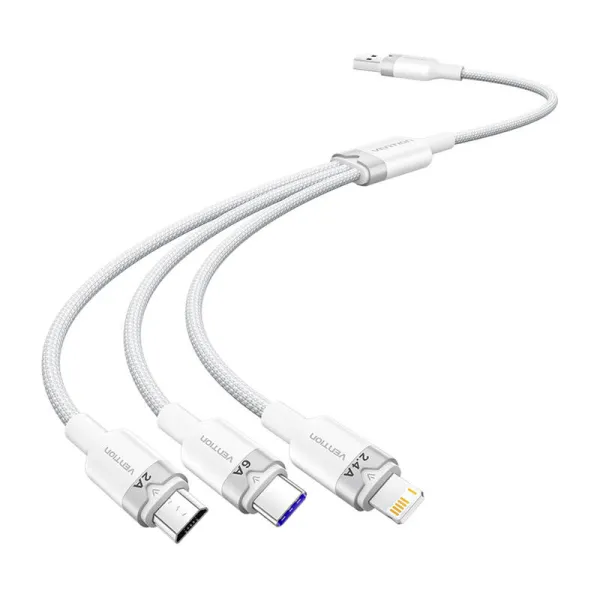 USB - Lightning kabelis Vention CTRWG