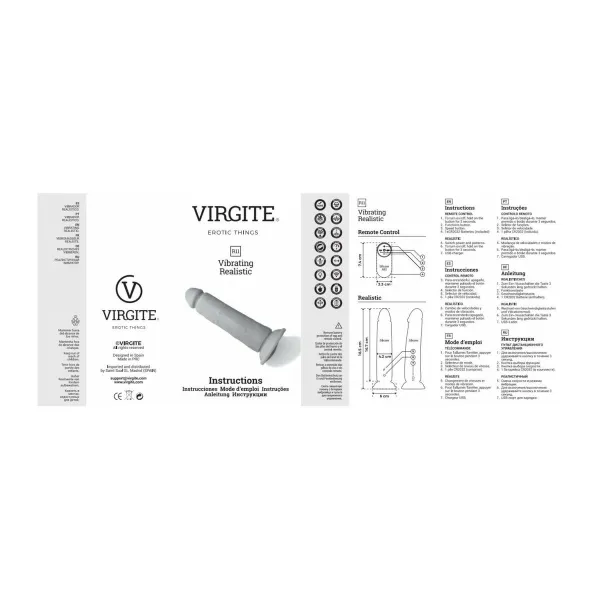 Reālistiskais Vibrators Virgite