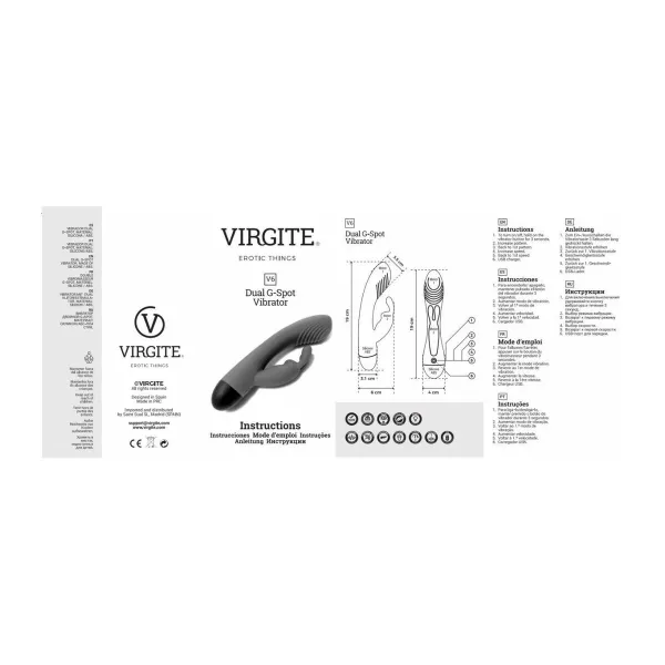G-Punkta Vibrators Virgite Zils