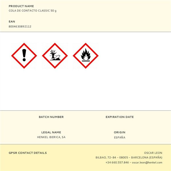 White tail Pattex 50 g