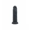 Reālistiskais Dildo Virgite R11 Melns 14,4 cm