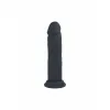 Realistinen dildo Virgite R15 Musta 16,5 cm