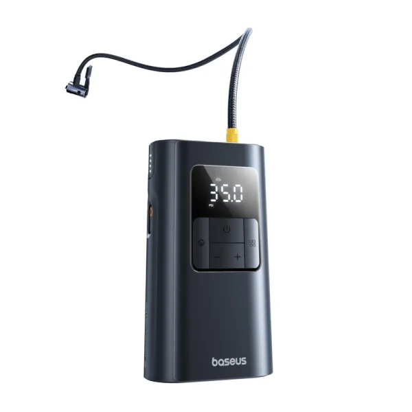 Baseus PrimeTrip VA1 2-in-1 pump with flashlight black