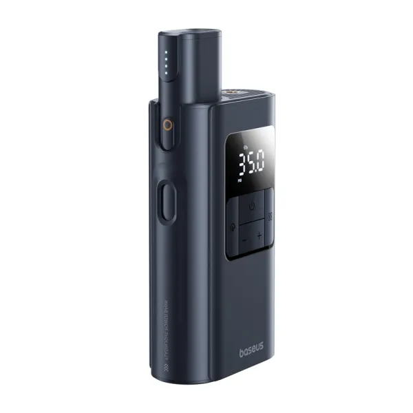 Baseus PrimeTrip VA1 2-in-1 pump with flashlight black