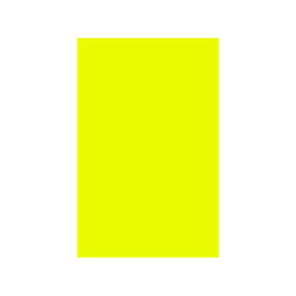 Card Iris Fluorescent Yellow