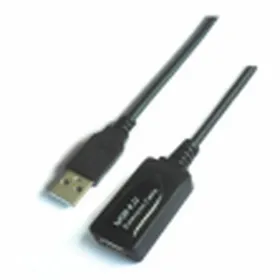 USB 2.0-kaabel Aisens A101-0019 Must 10 m