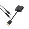 HDMI toS VGA with Audio Adapter Aisens A122-0126