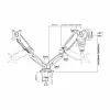 Screen Table Support Aisens DT27TSR-045 32