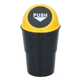 Dunlop - Car Trash Bin 400 ml 10x17 cm (Yellow / Black)