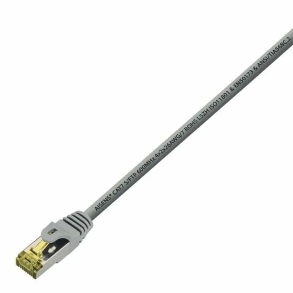 UTP Category 6 Rigid Network Cable Aisens A146-0337 Grey 5 m
