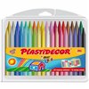 Coloured crayons Plastidecor Multicolour