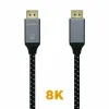 HDMI Cable Aisens A149-0437 Black Black/Grey 2 m