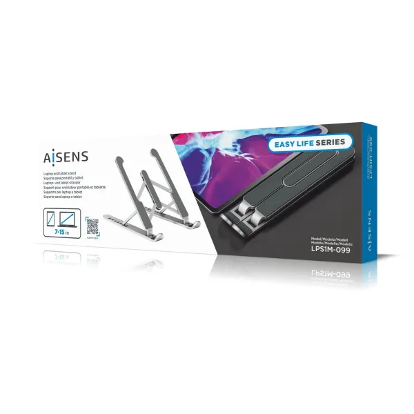 Tablet Mount Aisens LPS1M-099 15" Silver