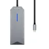 USB-C Hub Aisens ASUC-9P001-GR Grey 100 W