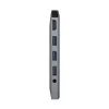 USB-C Hub Aisens ASUC-9P001-GR Grey 100 W