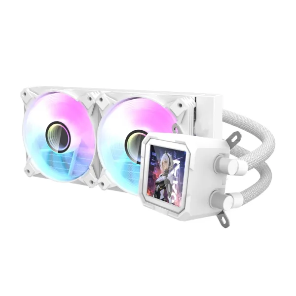 Darkflash DV240S CPU water cooler (white)