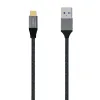 USB A - USB-C kaapeli Aisens A107-0630 50 cm Harmaa (1 osaa)