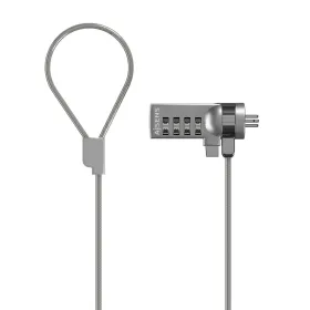 Security Cable Aisens ASLK-D40N01-SL Silver 1,5 m