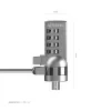 Security Cable Aisens ASLK-D40N01-SL Silver 1,5 m