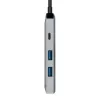 USB-C Hub Aisens ASUC-4P002-GR Grey 100 W