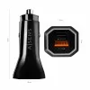 Car Charger Aisens ASCH-CAR2PQC-BK