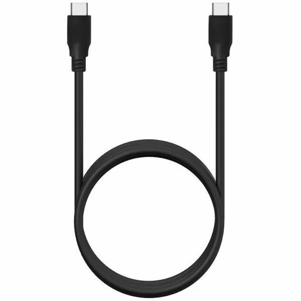 USB-C-kaabel Aisens Must 60 cm