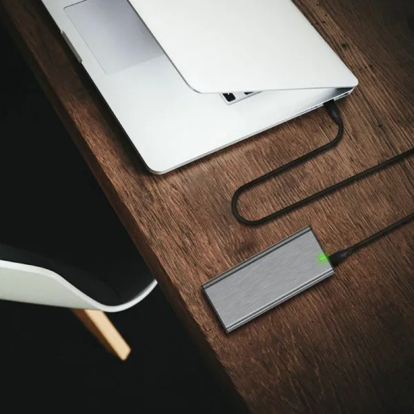 USB-C-kaabel Aisens Must 60 cm