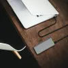 USB-C-kaabel Aisens Must 60 cm