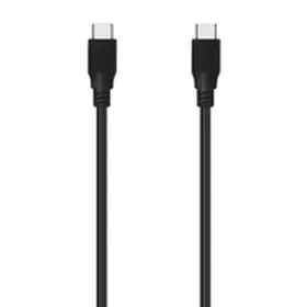 USB-C-kaabel Aisens A107-0704 Must 2 m