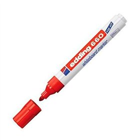 Whiteboard marker Edding 661 Whiteboard Red (10 Units)