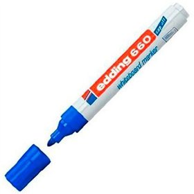 Whiteboard marker Edding 661 Whiteboard Blue White (10 Units)