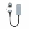 USB-kaabel Aisens Hall 15 cm