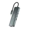 USB Hub Aisens ASUC-5P011-GR Grey Multicolour 100 W