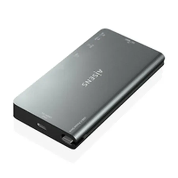 USB Hub Aisens ASUC-8P015-GR Grey Multicolour 100 W