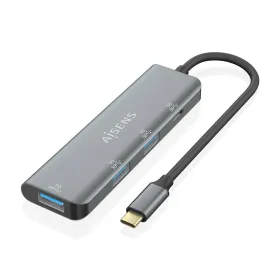 USB-keskitin Aisens A109-0762 Harmaa (1 osaa)