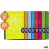 Notebook Lamela Multicolour A4 (10 Units)