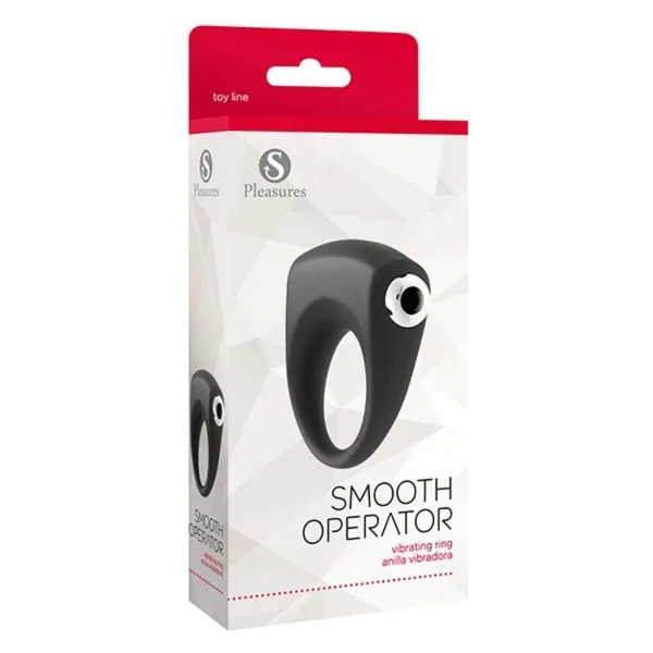 Penio žiedas S Pleasures Smooth Operator Juoda