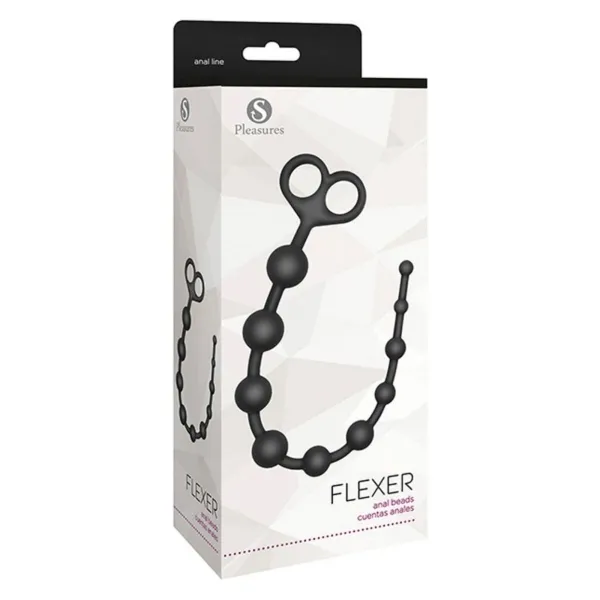 Anal Beads S Pleasures Flexer Silicone