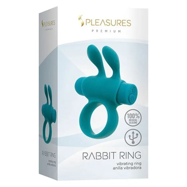 Cock Ring S Pleasures Turquoise